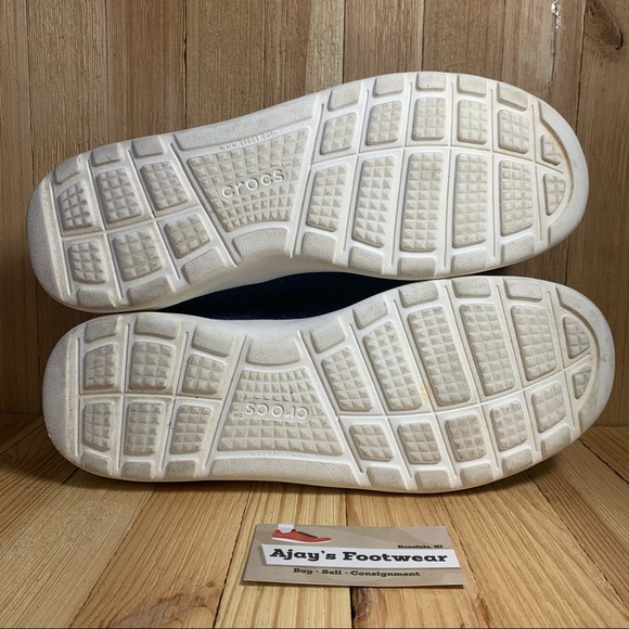 Crocs Kindale Static Casual Navy Blue Men’s Size: 12 Gym Running Shoes Athletic - Picture 7 of 11